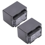 2x Battery for Canon Legria HF R77 HF R86 HF R806 HF R78 HF R88 HF R76 2400mAh