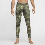 Nike Men's Dri-fit Tights Pro Camo Treenivaatteet OIL GREEN/MEDIUM OLIVE/BLACK