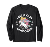 Unicorn rainbow - I believe in unicorns Long Sleeve T-Shirt