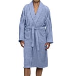 Superior - Peignoir de Bain en éponge Medium en Coton, Unisexe, Bleu