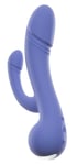 Vibromasseur réaliste double vaginal gode anal lisse vibrant en silicone sexe