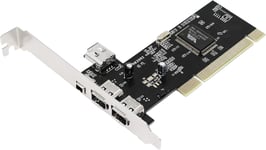 Carte Contrôleur Pci Firewire 3 Ports Ieee 1394 Pour Pc De Bureau[PCZ231127]