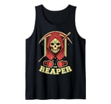 The Reaper MMA BJJ Kickboxing Boxing Cage Fighter Knuckles Tank Top