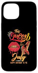 iPhone 15 Womens This QUEEN Was Born In July Happy Birthday Case