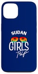 Coque pour iPhone 13 Girls Trip Soudan Voyage Vacances Femmes Soudan