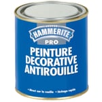 Hammerite Pro Peinture Antirouille Effet Martelé Couleur: Gris - Conditionnement: 1L - Gris