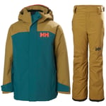 Helly Hansen Level/Legendary skisett, Junior, Dark Creek