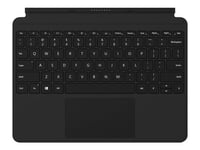 Microsoft Surface Go Type Cover - Clavier - avec trackpad, accéléromètre - rétroéclairé - AZERTY - Français - noir - pour Surface Go