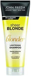 Sheer Blonde Go Blonder Lightening Shampoo for Blonde Hair, 250ml,John Frieda S