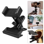 Stable Grip Guitar Head Clip 360° Spin Mobile Phone Holder Tripod Clip