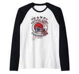 Friday the 13th Camp Counselor Victim Raglan Baseball Tee