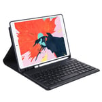 Tastaturetui med stativ til iPad 9.7 / iPad Pro 9.7 / iPad Air 2 / Air (2018 & 2017) - Sort