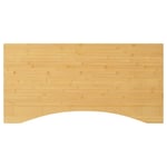 Bordplade til skrivebord 110x55x4 cm bambus