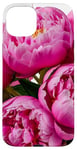 iPhone 15 Plus Gorgeous Pink Peonies Case