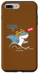 Coque pour iPhone 7 Plus/8 Plus Cool Dude – Soyez votre auto-rester au frais – Requin cool avec lunettes