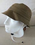 L/XL THE NORTH FACE Military Olive Adult BUCKET HAT 100% Cotton Buck4