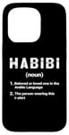 iPhone 15 Pro Habibi Dictionary Definition Arabic for Men Women Habibi Case