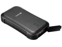 30.000 mAh PD 45W Survivor PowerBank, Black