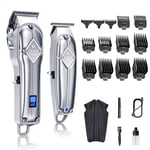 Limural Hair Clippers Mens Electric Shaver Rechargeable Beard Trimmer Cordless