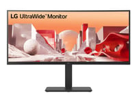 Lg Ultrawide 34Ba85qe-B - Led-Skärm - Böjd - 34" - 3440 X 1440 Wqhd @ 60 Hz - Ips - 300 Cd/M² - 1000:1 - Hdr10 - 5 Ms - 2Xhdmi, Displayport, Usb-C - Högtalare