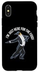 iPhone X/XS Funny Penguin Tuxedo I'm Just Here for the Food Case