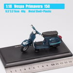 1:18 mittakaavassa Piaggio Vespa Scooter 98 PK 125 GTR P150X 300 MP5 Primavera GTS moottoripyörä moto pyörä painevalettu ajoneuvot lelut malli lapsille