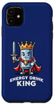 iPhone 11 Energy Drink King Funny Can of Energy Drink Case