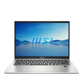 MSI Prestige 14 H 14" Laptop - Intel®Core i7, 512 GB SSD, Silver, Silver/Grey