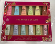 Crabtree & Evelyn Hand Therapy  Cream 12 pack Xmas Gift Set - New