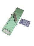 New Benriner Japanese Mandolin Vegetable Slicer Green from Japan