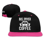 Funny Bus Drivers Need Coffee School Bus Male And Female Animal Farm Quick Buckle Driver Hat Baseball Cap Hip Hop Cap