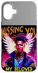 iPhone 16 Plus Missing You, My Beloved, black youth, dearly departed, angel Case