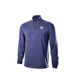 Wilson Staff Men's Golf Thermo-Shirt, STAFF MODEL THERMAL TECH, Polyester/Spandex, Blue, Size S, WGA700717SM