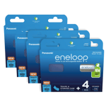 16 X Panasonic Eneloop AAA 800mAh Piles Rechargeables Ni-MH + Boîte