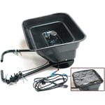 Epandeur sel - engrais - pour petits tracteurs ou quad - 31 l - 12 V