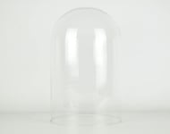 Glass Dome Display Vintage Look Medium size 30 x 18,7 cm