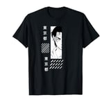 AOT Eren anime manga comic fan art style clothing. T-Shirt