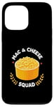 Coque pour iPhone 13 Pro Max Cuisine décontractée Mac and Cheese Squad