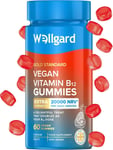 Wellgard Vegan Vitamin B12 Gummies – High Strength B12 Supplement for Energy 