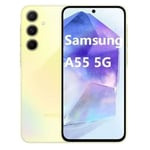 SAMSUNG Galaxy A55 5G Smartphone 8 + 128Go Lime - Version Global