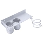 Towel Rack Set Bathroom Holder for Hairdryer and Scissors LSO UK