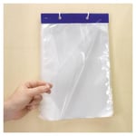 RAJA Sachet plastique liassé transparent 20 microns 25x40 cm