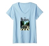 The Beatles Crossing Abbey Road V-Neck T-Shirt