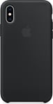 Apple silicone case for iPhone XS - Black