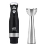 2 Speed Hand Blender Electric Stick Whisk Curry Puree Mixer Food Processor Fruit