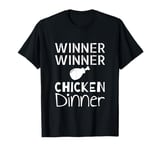 GG-Gamer Winner-Chicken Dinner Winning-Battle-Royale T-Shirt