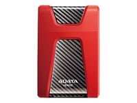 Adata Dashdrive Durable Hd650 - Harddisk - 1 Tb - Ekstern (Bærbar) - 2.5" - Usb 3.0 - Rød