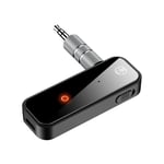 Nouveau téléphone portable de voiture adaptateur audio Bluetooth convertisseur audio de voiture Bluetooth émetteur récepteur