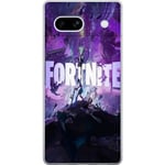 Google Pixel 7a Genomskinligt Skal Fortnite