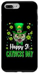 Coque pour iPhone 7 Plus/8 Plus Cat St Patricks Day St Catricks Day Lucky Charm Cats Lovers